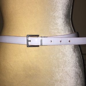Narrow reversible Orange/white belt size Medium